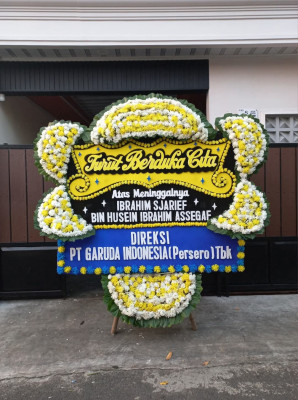 Papan Bunga Duka di Batang Kabung Ganting