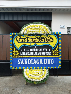 Papan Bunga Duka di Batang Kabung Ganting